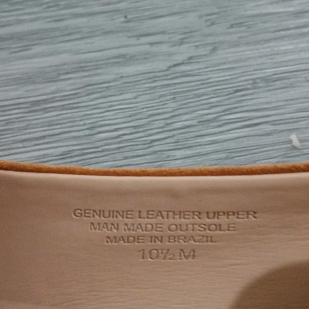 Talbots Women's Suede Tassel Loafers in Camel  Sz 10.5  EUC - Picture 9 of 9